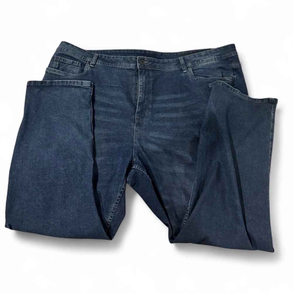 The Perfect Jean NYC Men's Blue Jeans athletic fit 50x30 big & tall